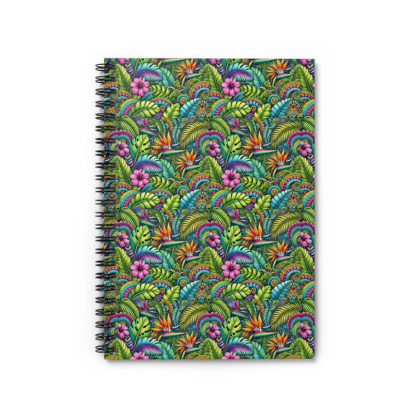 Spiral Notebook - Rainforest Blooms