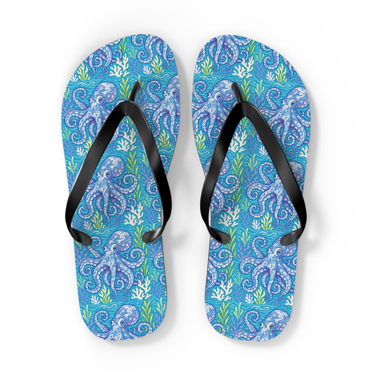 Flip Flops - Blue Kraken Joe