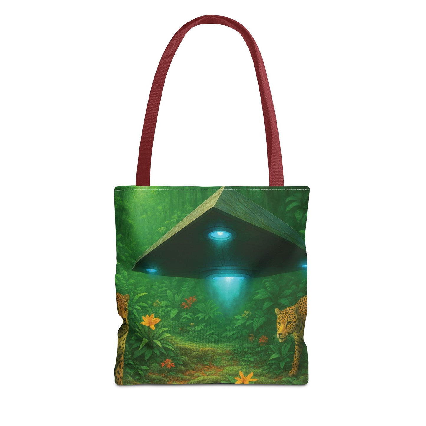 UFO and Jaguars Tote Bag - 3 Sizes