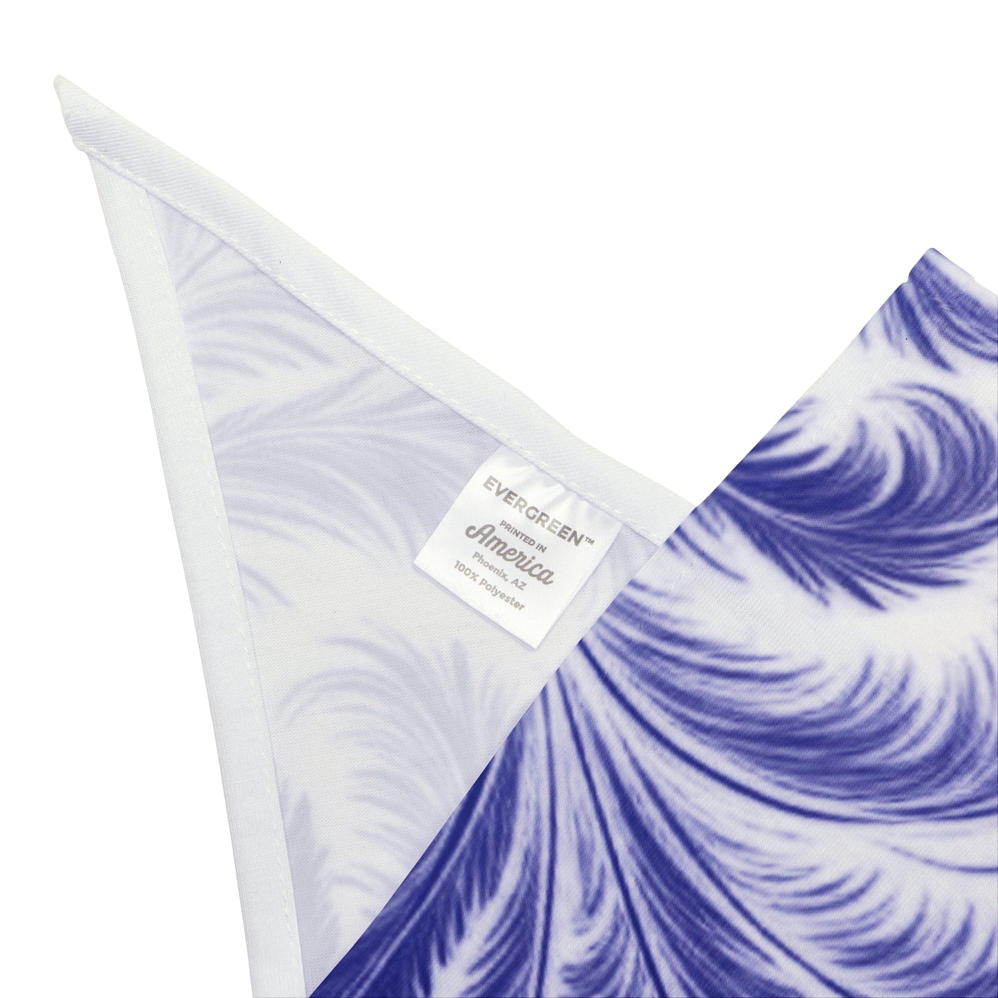 Rocco Purple/Blue Pet Bandana, 2 Sizes - Stylish accessory for dogs & cats