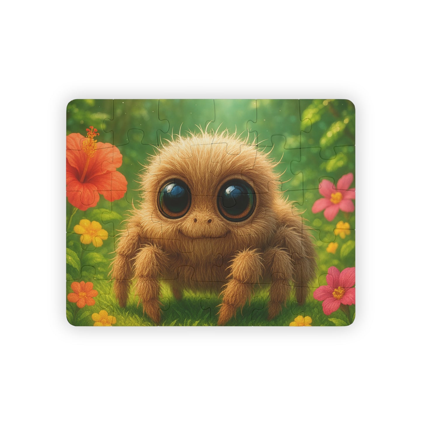 Tropical Kids' Puzzle - 30-Piece Puzzle for Fun and Learning / Baby Spider