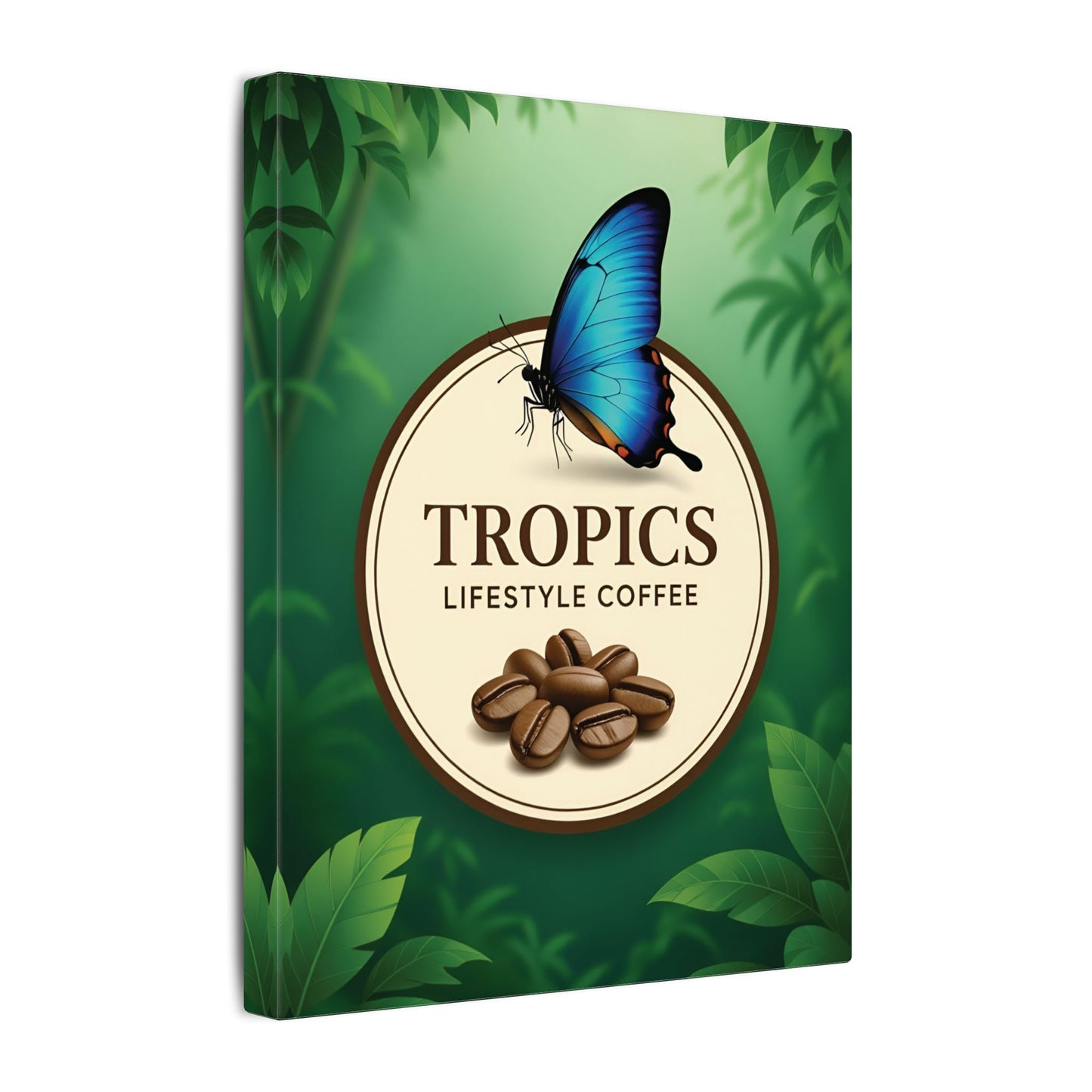 Tropical Wall Art — Butterfly & Beans, Tropics Lifestyle Coffee