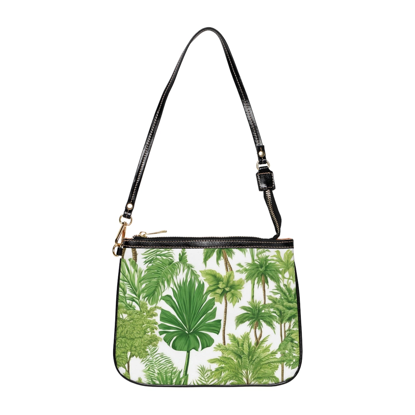 Tropical Small Shoulder Bag | Stylish Crossbody Purse / Violet's Favorite Palms