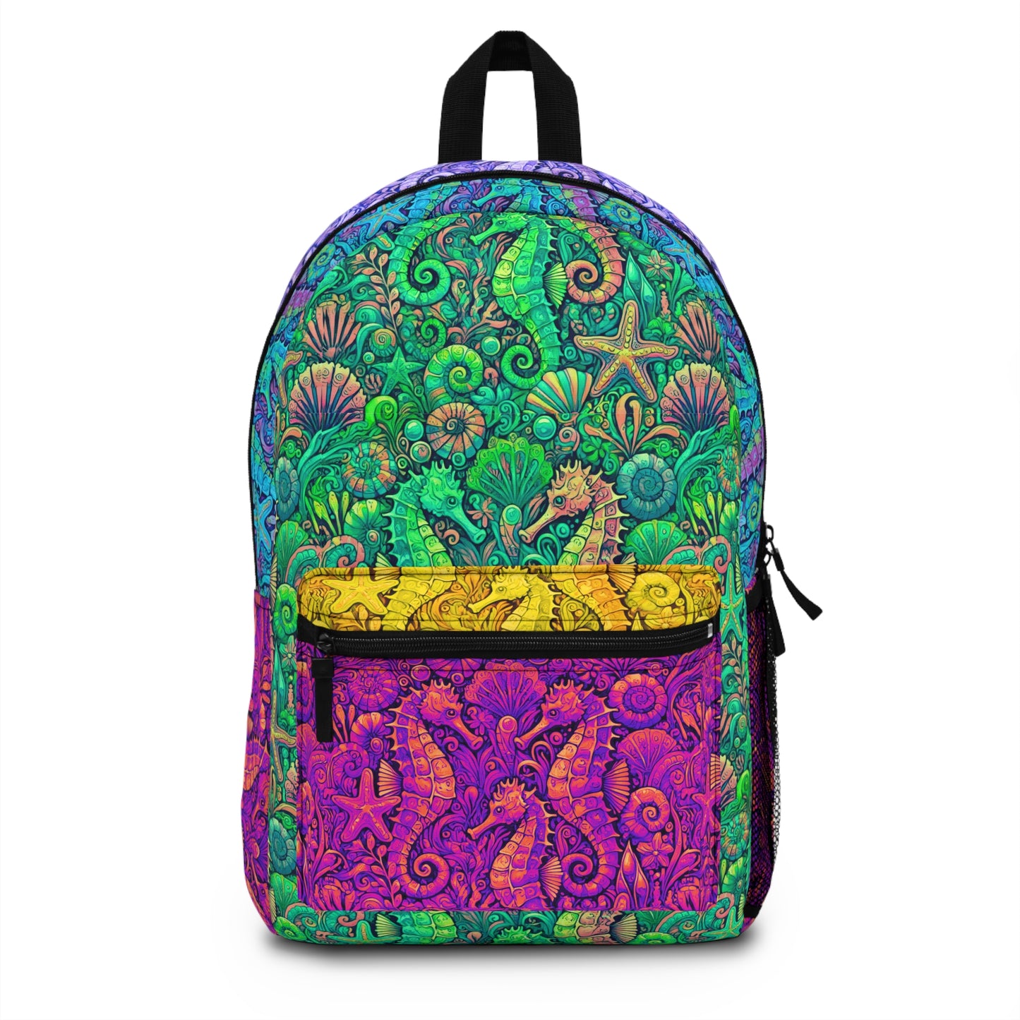 Tropical Backpack / Seahorses, Color Mix