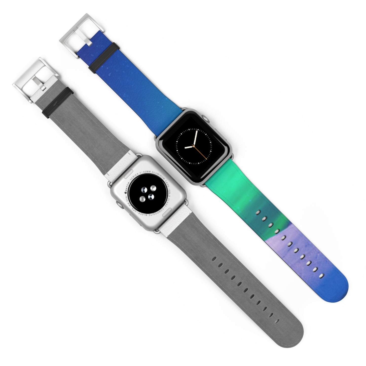 Apple Watch Band - Cold Ocean Lights, Peacock