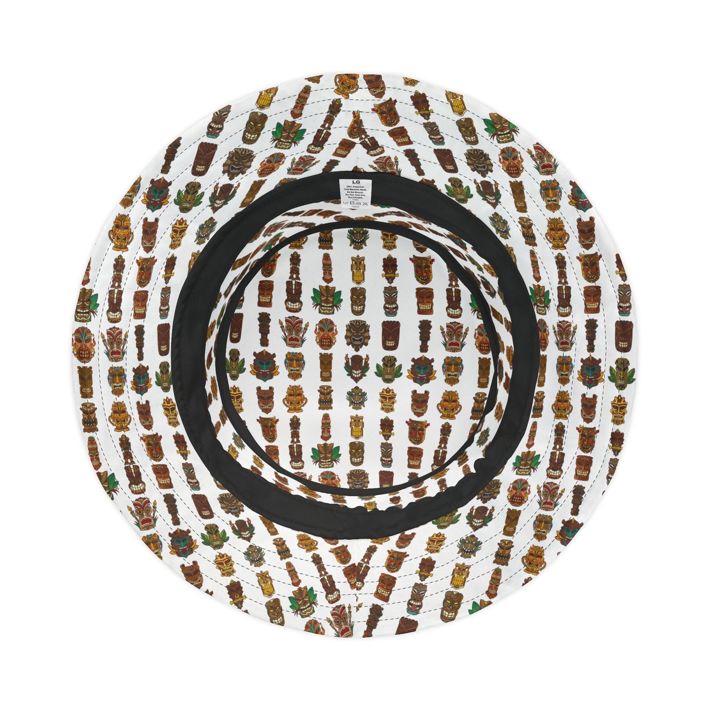 Tropical Polyester Bucket Hat, 2 Sizes - Tiny Tiki Dudes