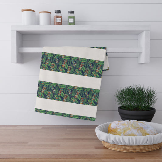 Tea Towels (cotton, poly) - Tiki Greenery