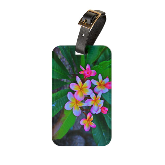 Luggage Tag - Hawaiian Flowers