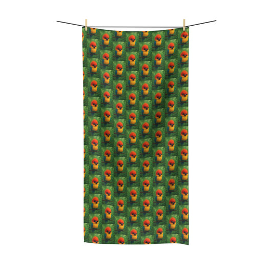 Baby Parrot Polycotton Towel