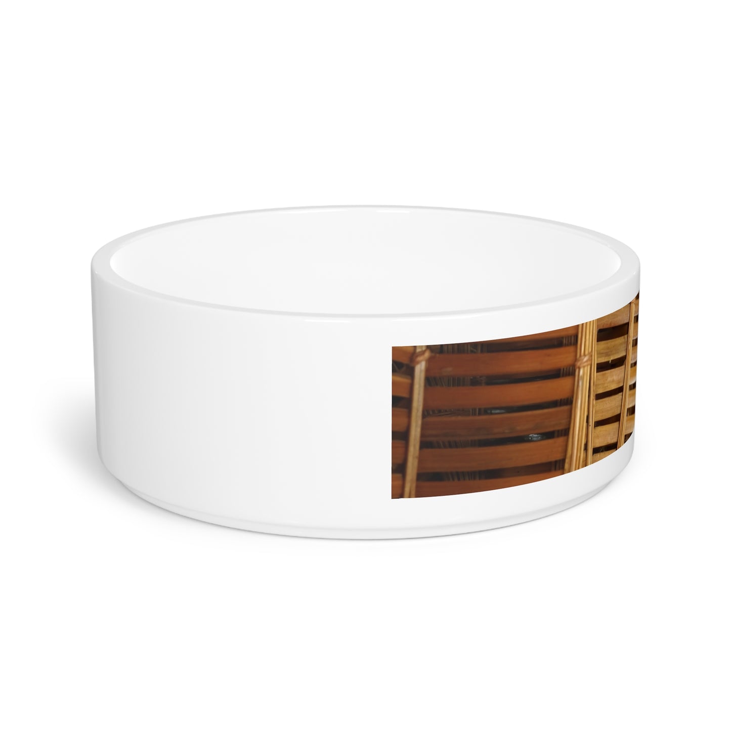 Pet Bowl, Natural Bamboo Flow