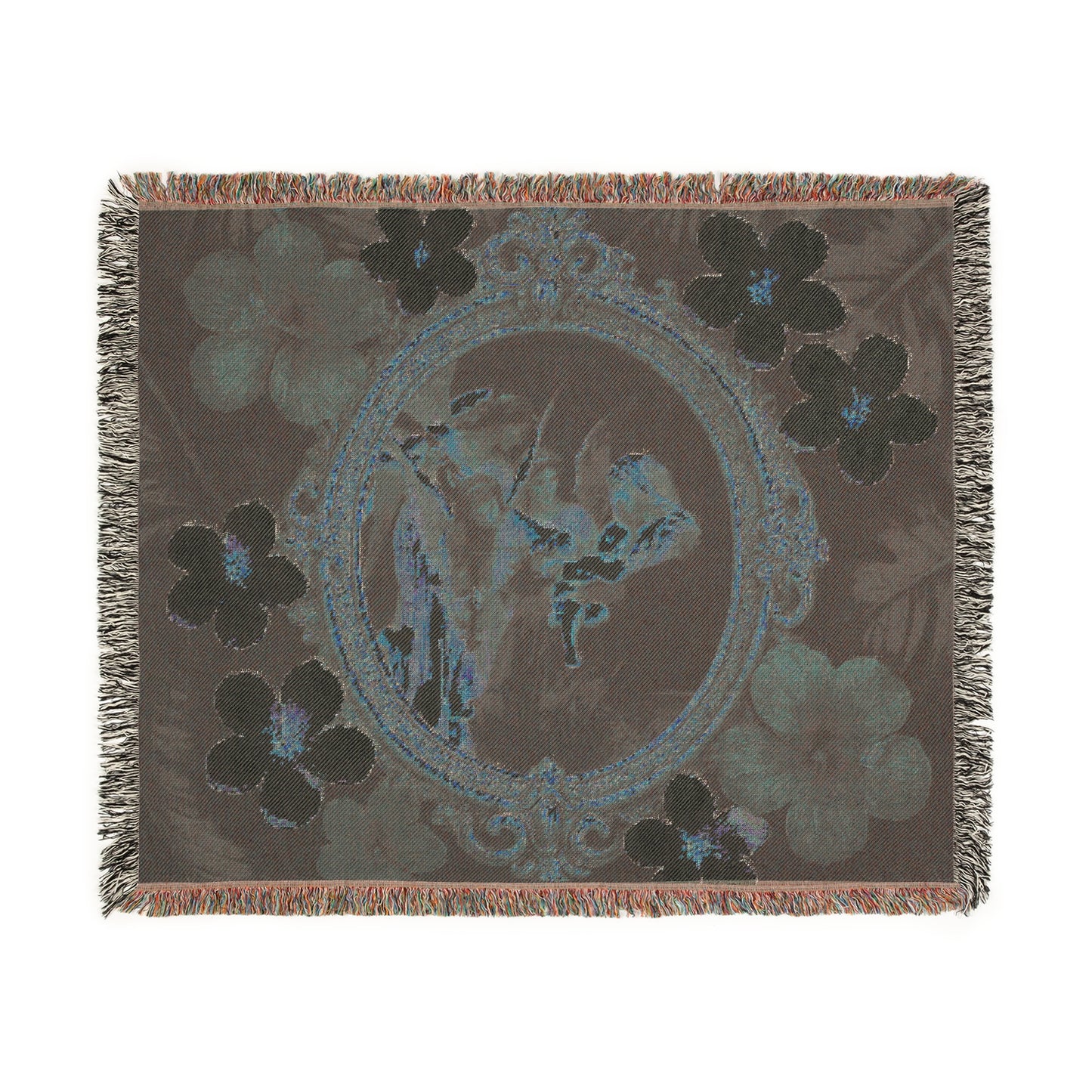 Woven Blanket, 3 Sizes - Tropical Home Decor / Song of the Angels