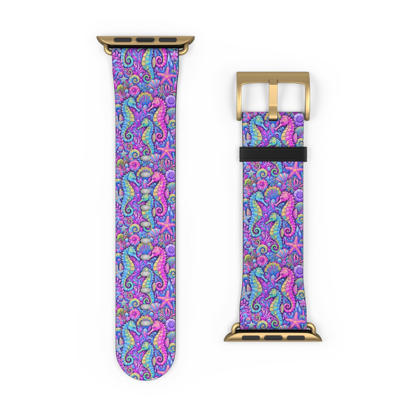 Apple Watch Band - Tropical Seahorse Trio, Fantasy