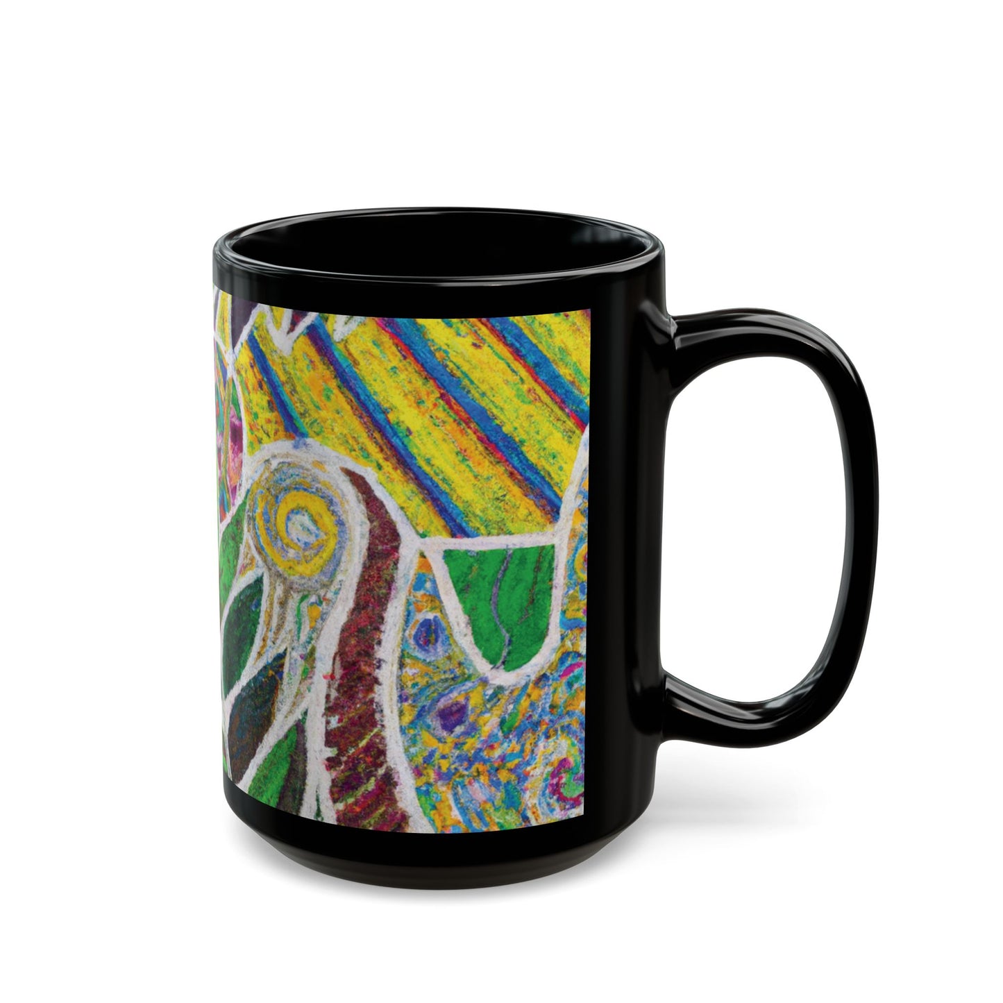 Black Coffee Mug - Amazon Whimsy