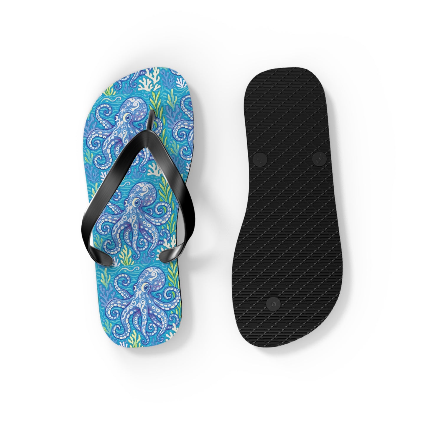 Flip Flops - Blue Kraken Joe