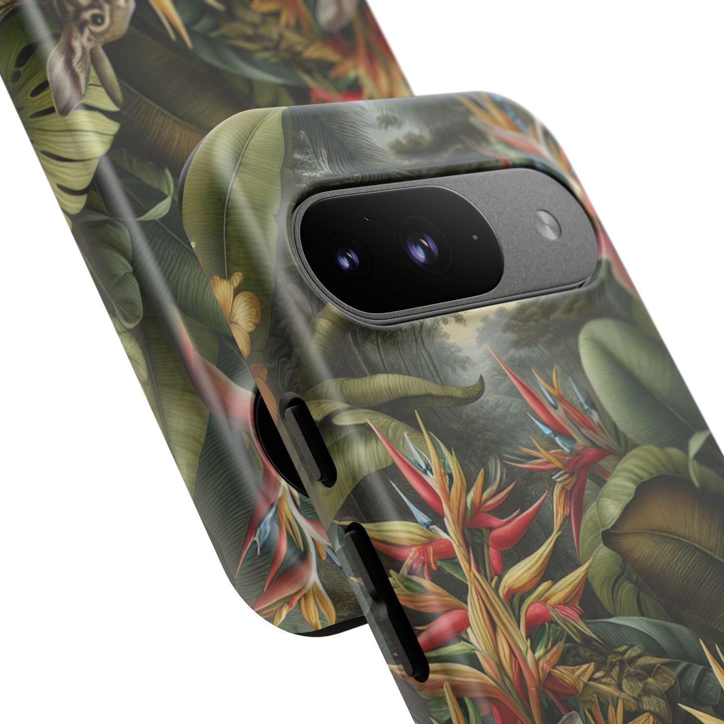 Rainforest Rabbit Outing Phone Case - Tough Cases with Summer Vibe