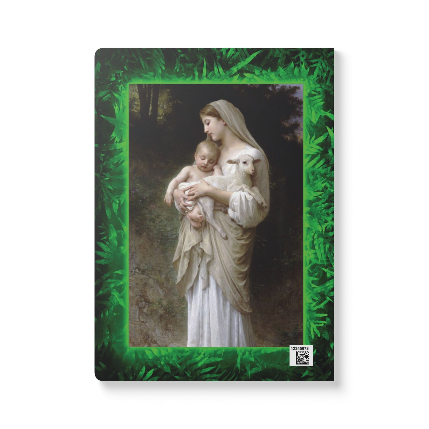 Religious Softcover Journal - Tropical Glow Innocence