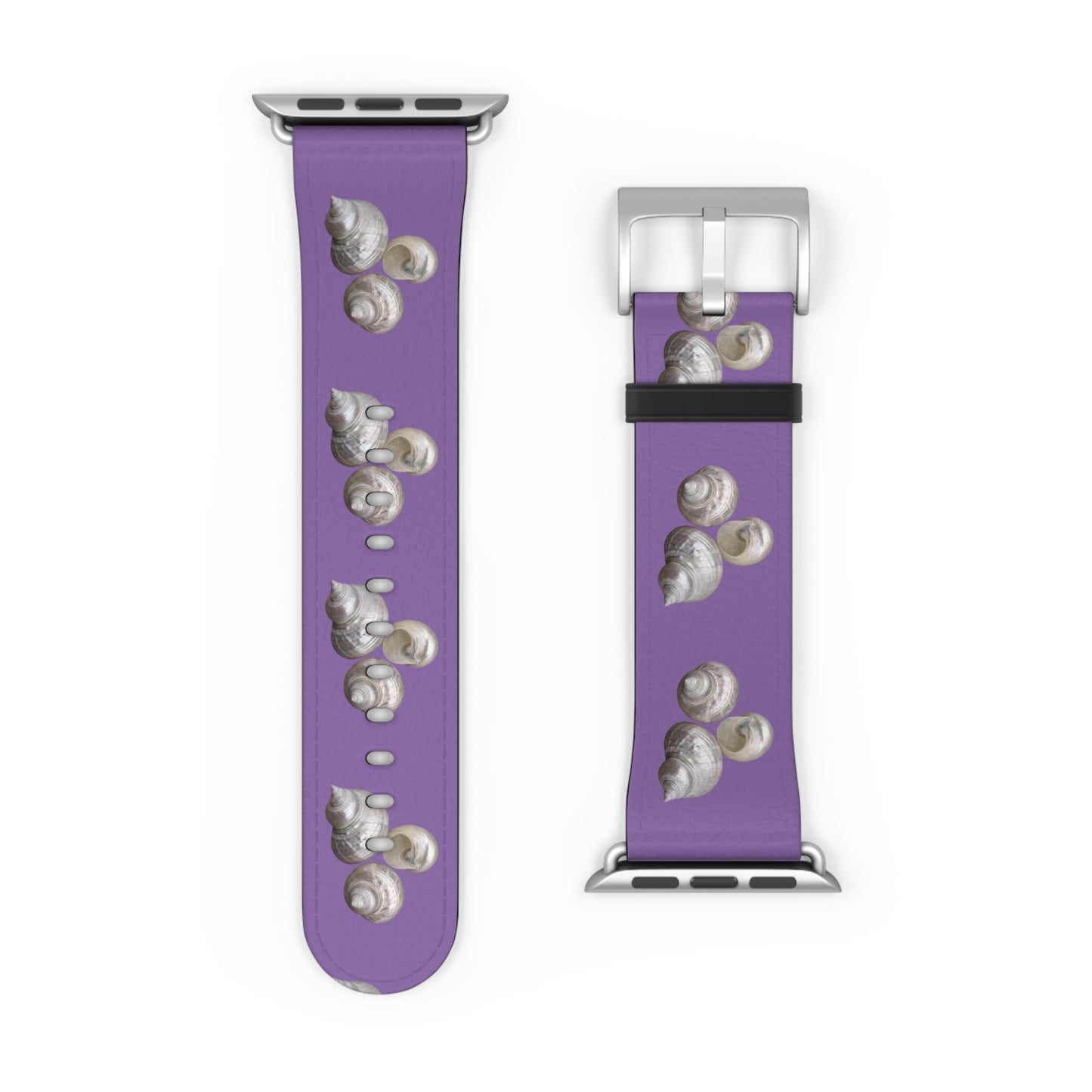 Apple Watch Band - Nautilus Shell Trio, lt. purple