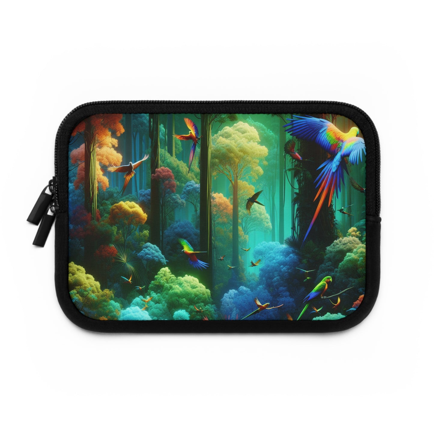 Tropical Laptop Sleeve, 5 Sizes - Perfect for Beach Lovers & Students / Flight School