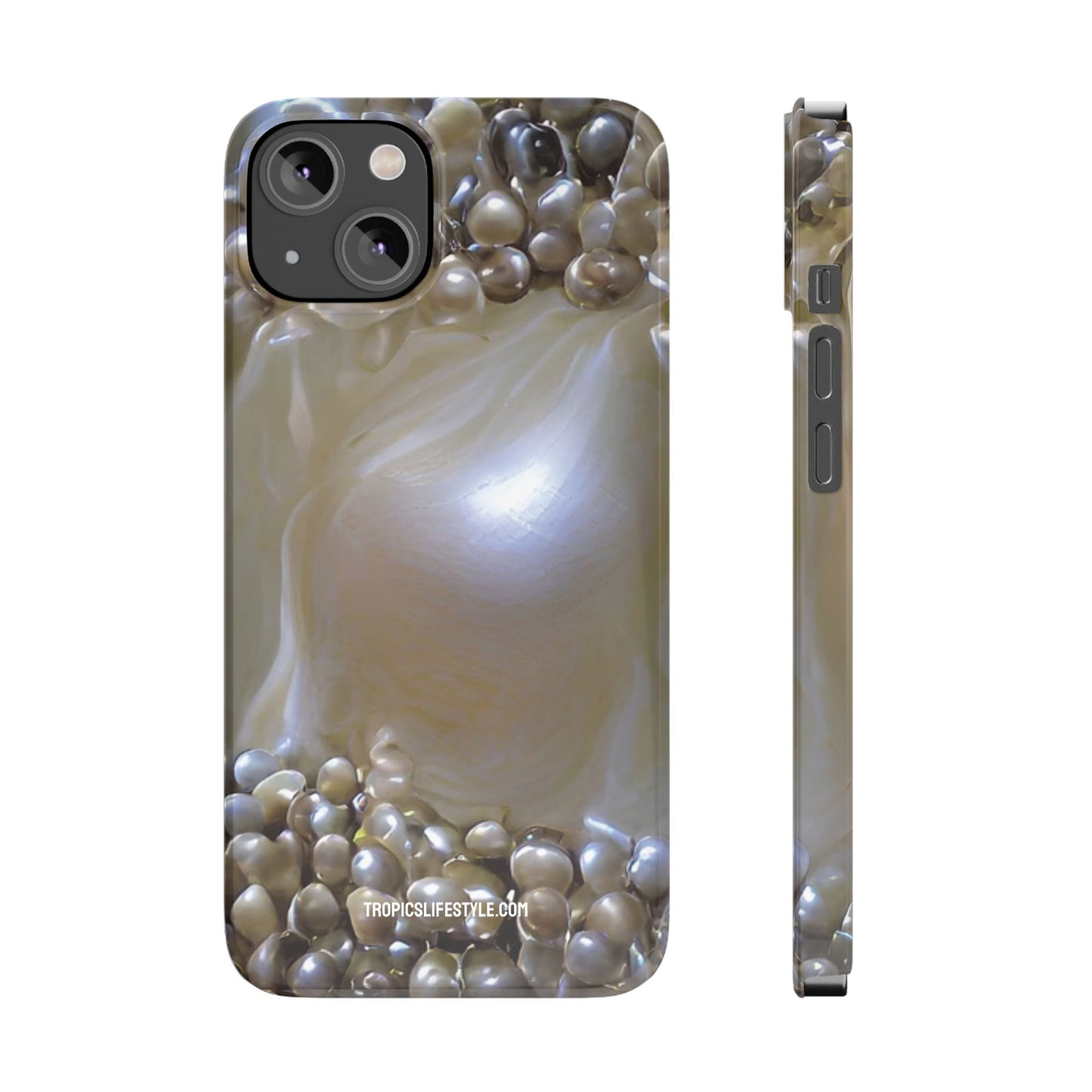 Slim Phone Cases - Natural Pearls Dream