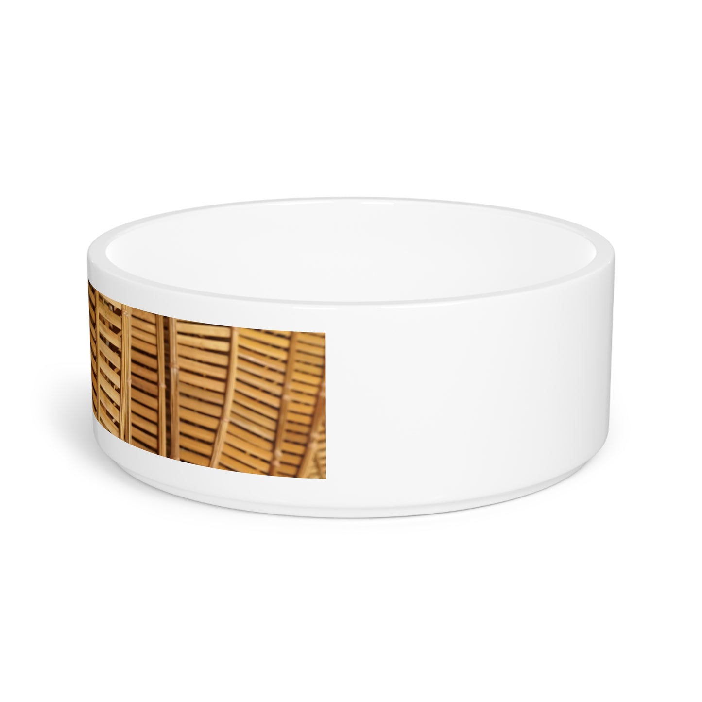 Pet Bowl, Natural Bamboo Flow