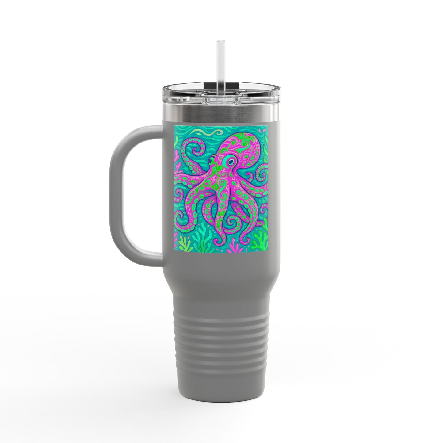 Kraken Joe/Gamma Insulated Travel Mug - 40oz - Perfect for Outdoor Adventures