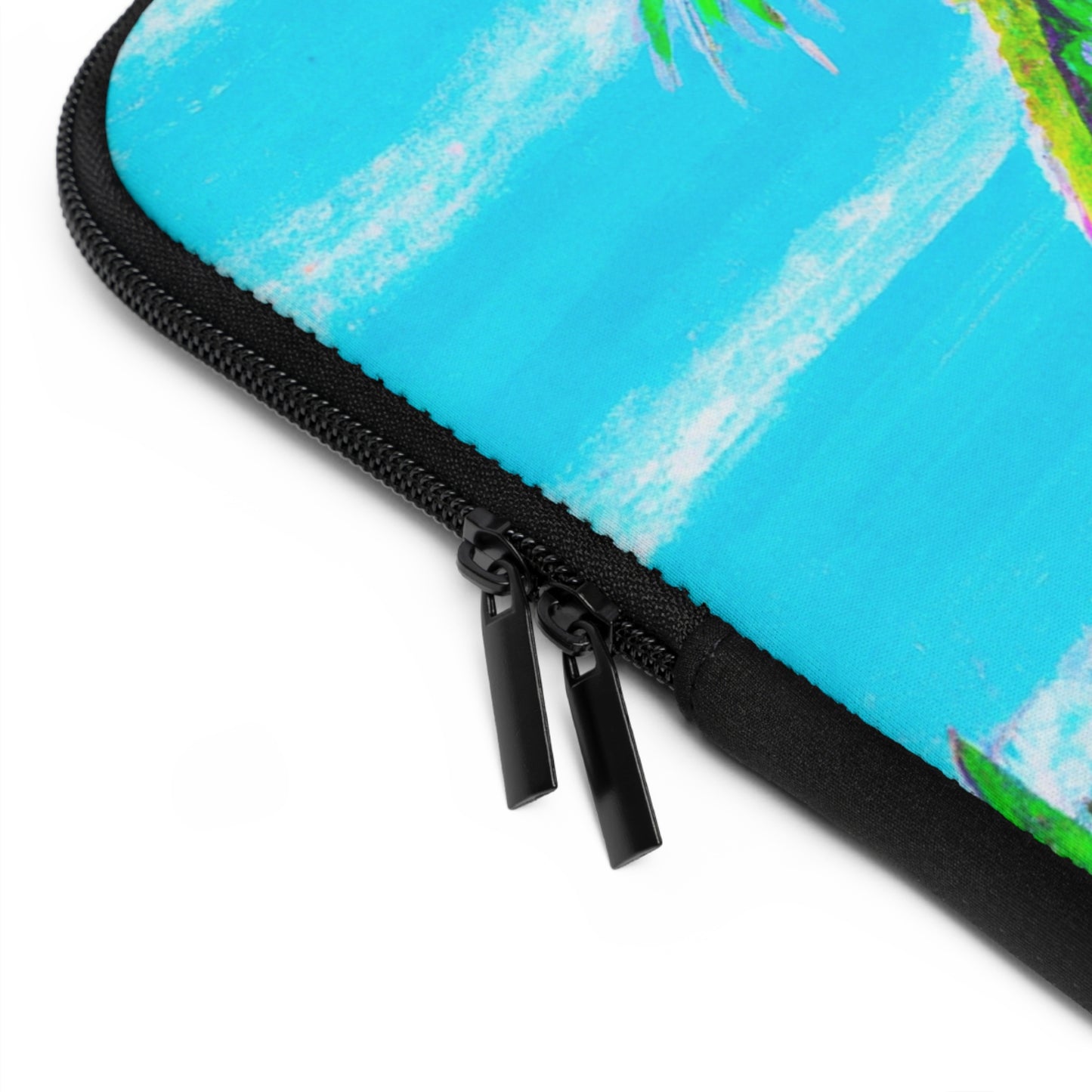Tropical Laptop Sleeve, 5 Sizes - Perfect for Beach Lovers & Students / Calm Beach