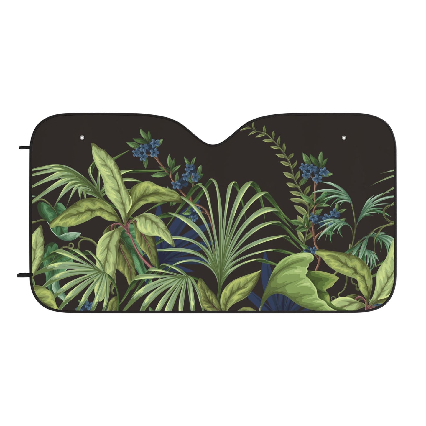 Tropical Car Sun Shades / Midnight Jungle