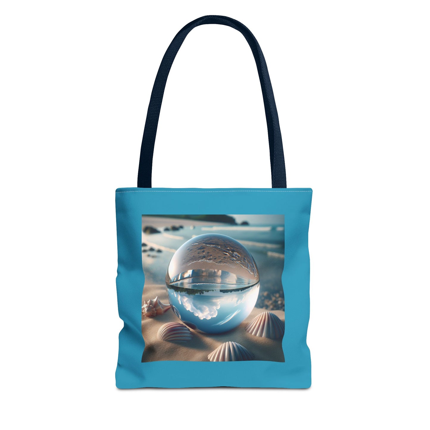 Crystal Ball With Shells Tote Bag - 3 Sizes