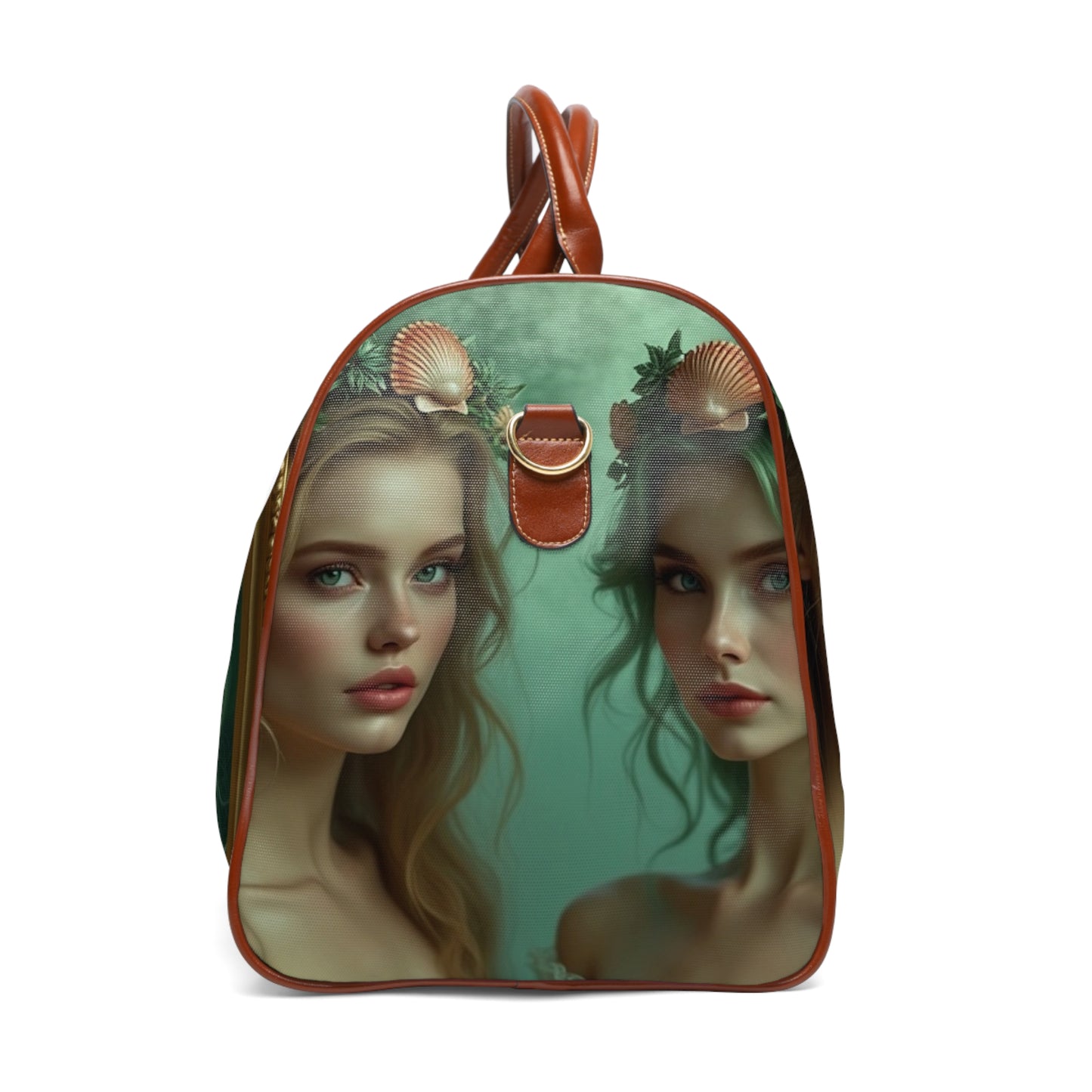 Tropical Waterproof Travel Bag - Perfect for Beach Getaways / Mermaid Princesses