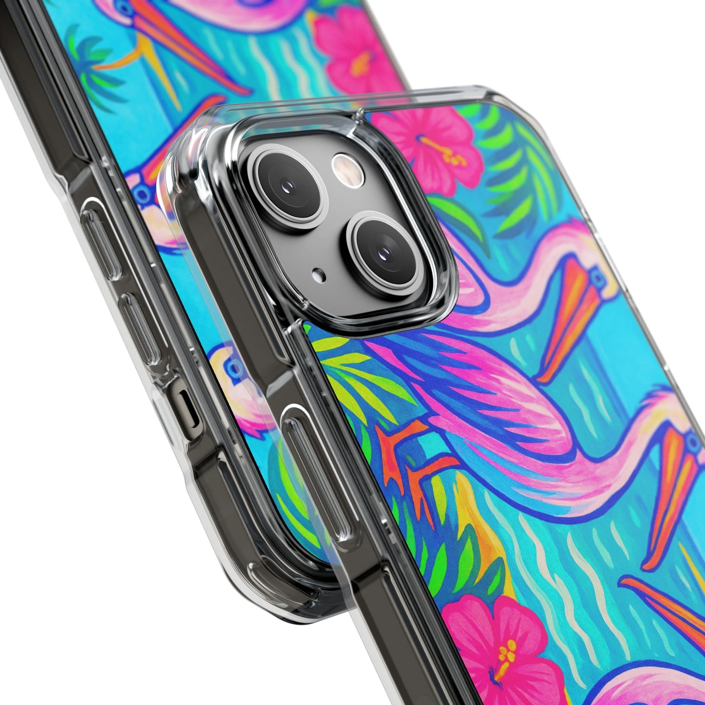 Beach Pelican Party Magnetic Clear Phone Case, Many Models