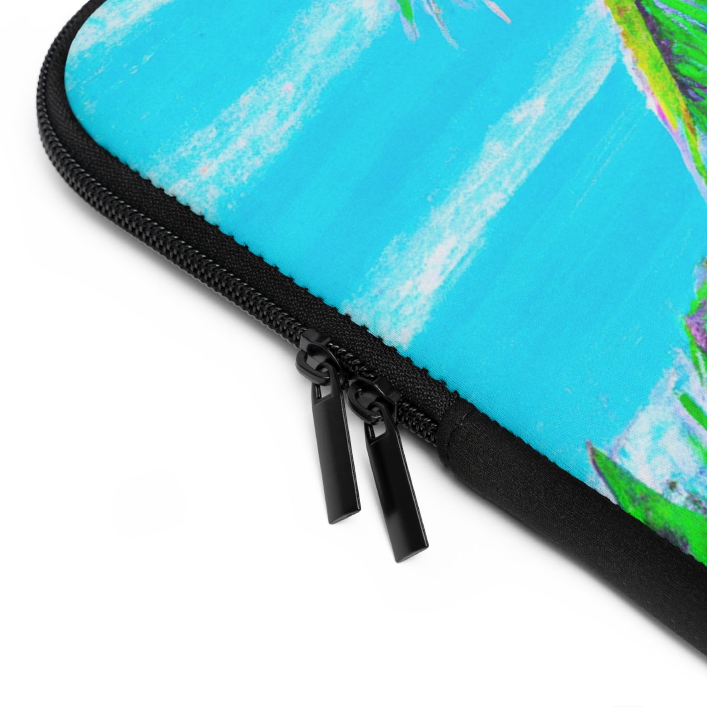 Tropical Laptop Sleeve, 5 Sizes - Perfect for Beach Lovers & Students / Calm Beach