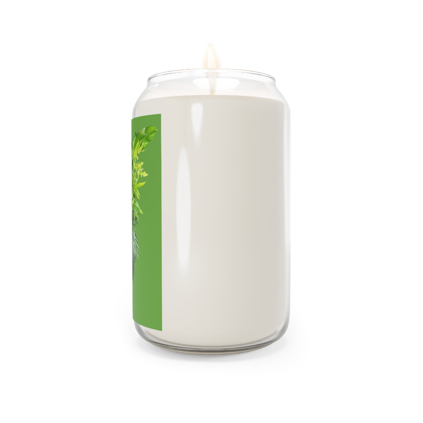 Scented Candle, 13.75oz - Palm Frond Cascade, green