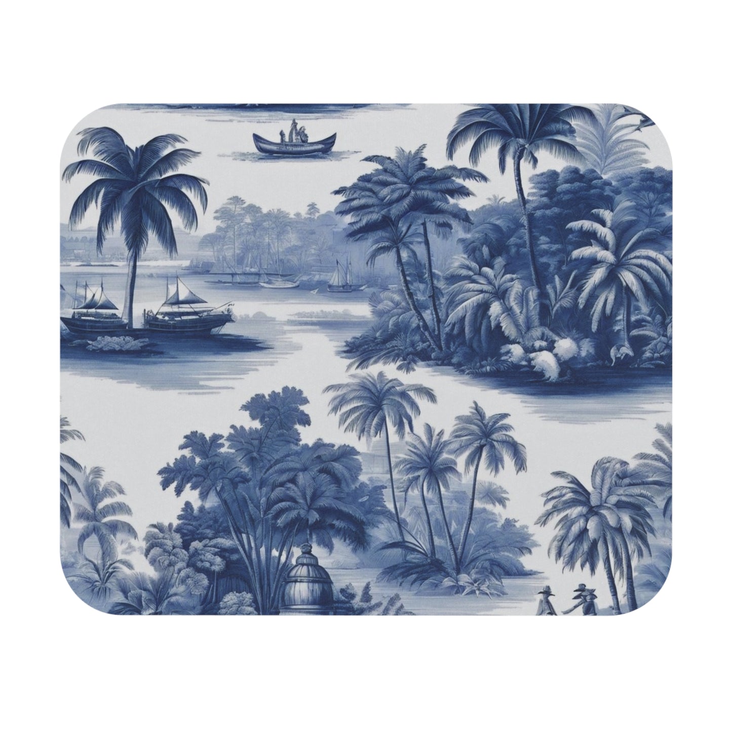 Mouse Pad (Rectangle) - My Last Voyage Toile