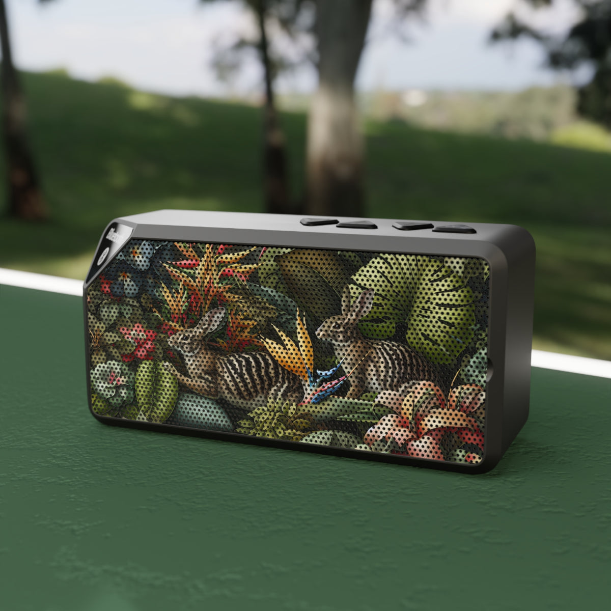 Jabba Bluetooth Speaker - Portable Sound Experience / Rainforest Rabbit Outing