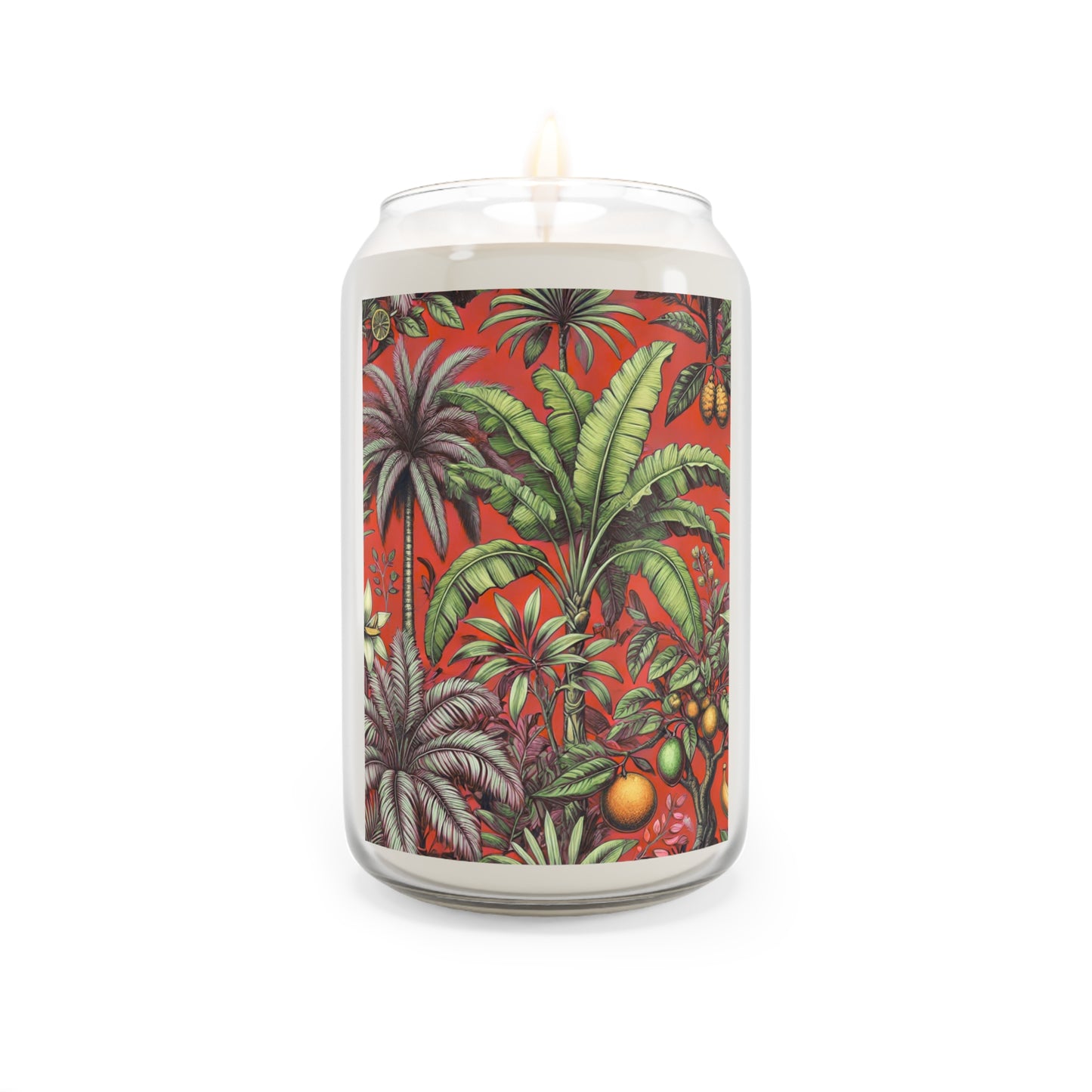 Scented Candle, 13.75oz - Tropical Fruit, Red