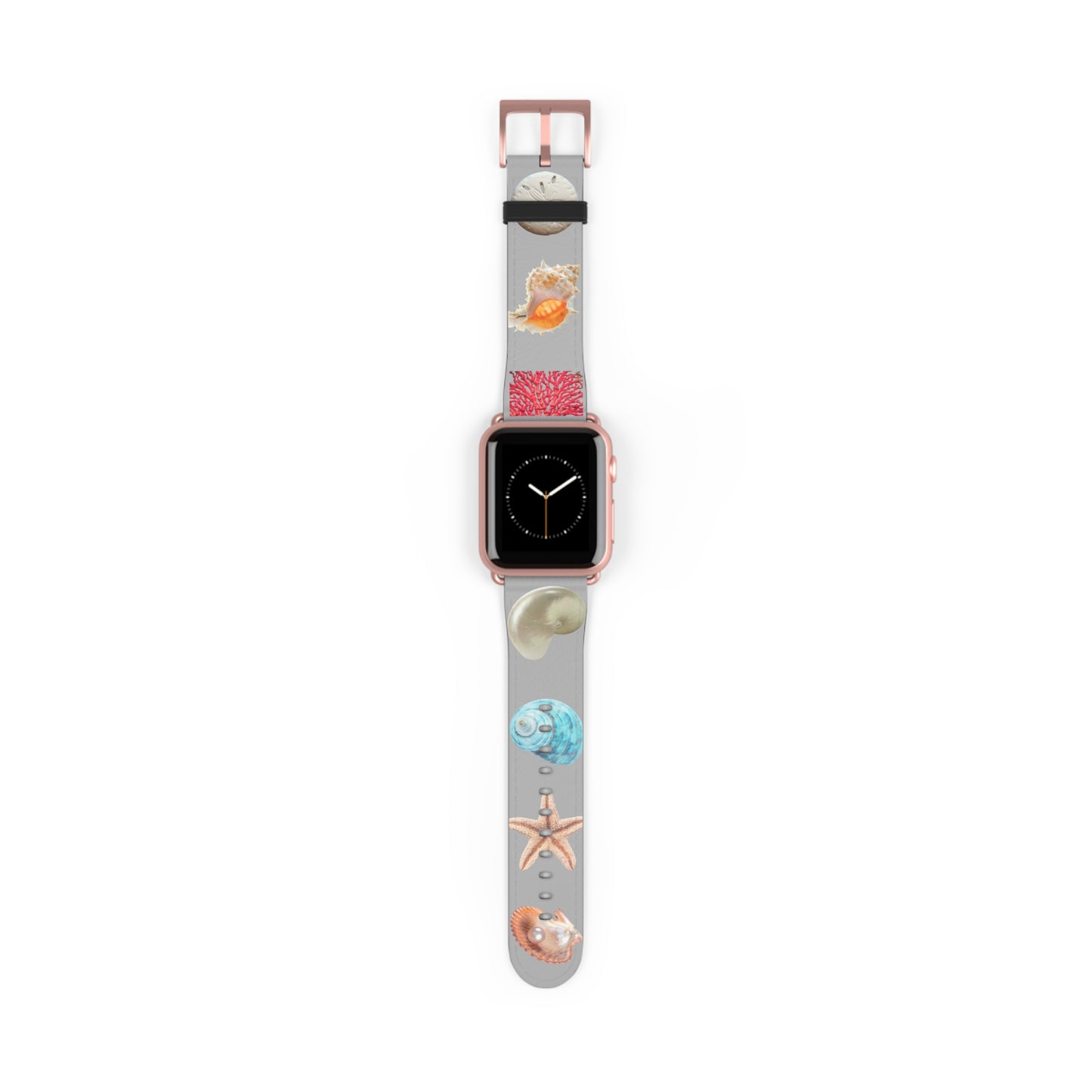 Apple Watch Band - Real Seashell Collection, lt.grey