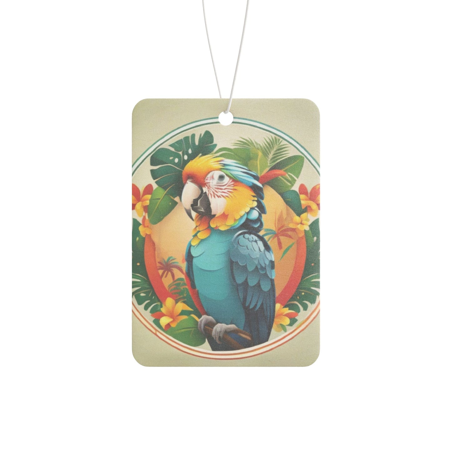 Car Air Freshener - Playful Parrot