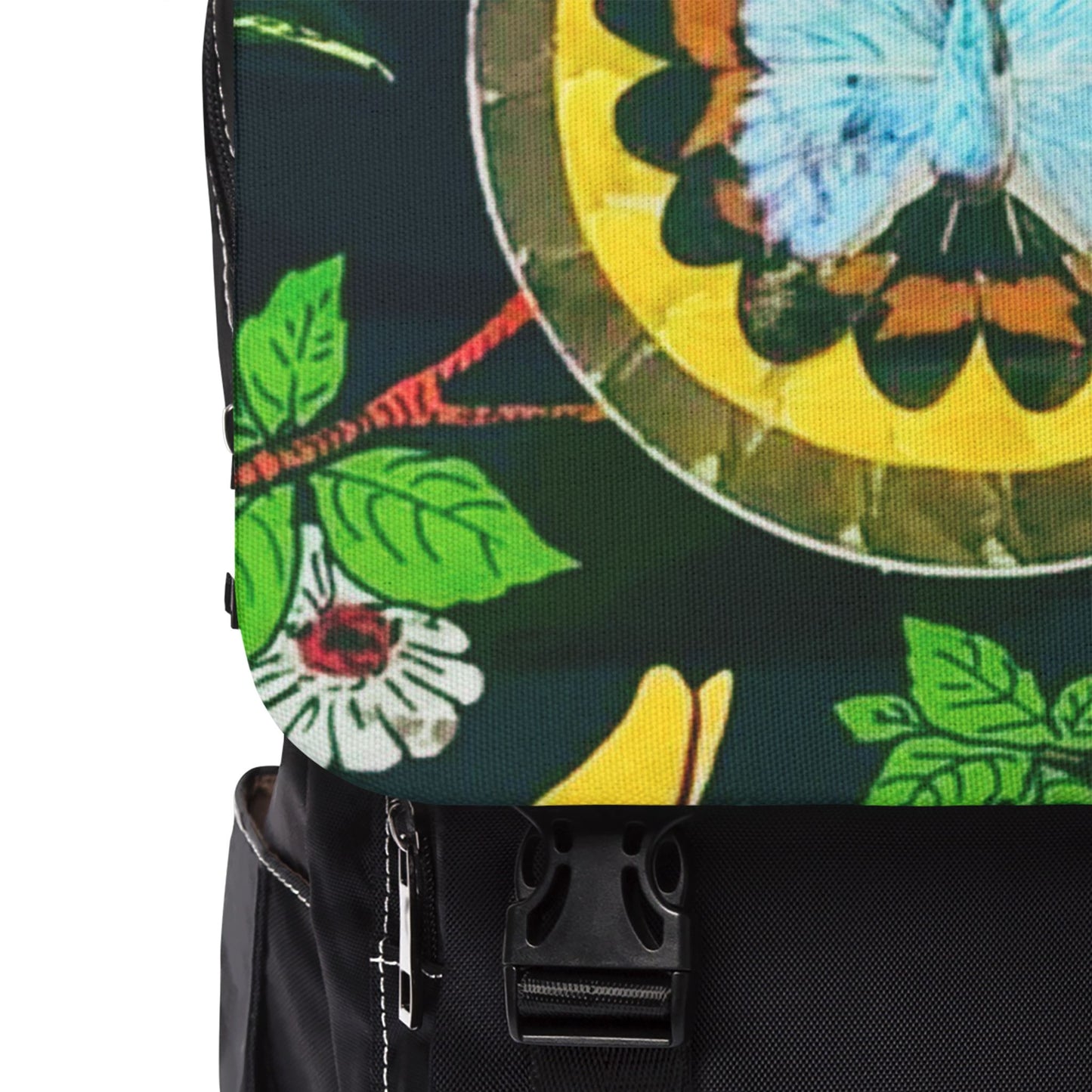 Parrots & Butterfly/Real Wings Casual Backpack - Perfect for Everyday Adventures