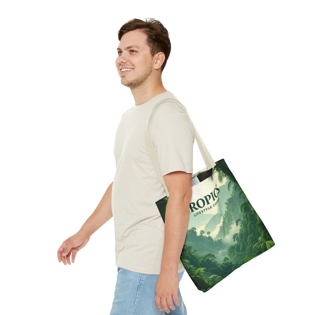 Rainforest Vistas Coffee Tote Bag - 3 Sizes