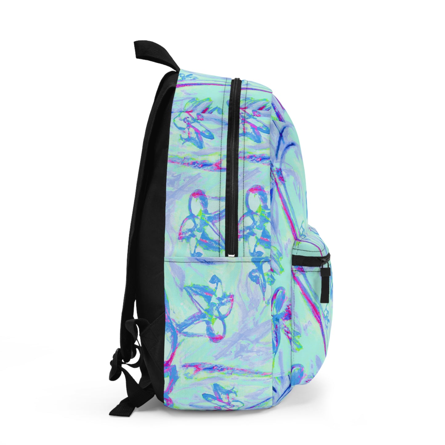 Tropical Backpack  / Tropical Doodles/Blue