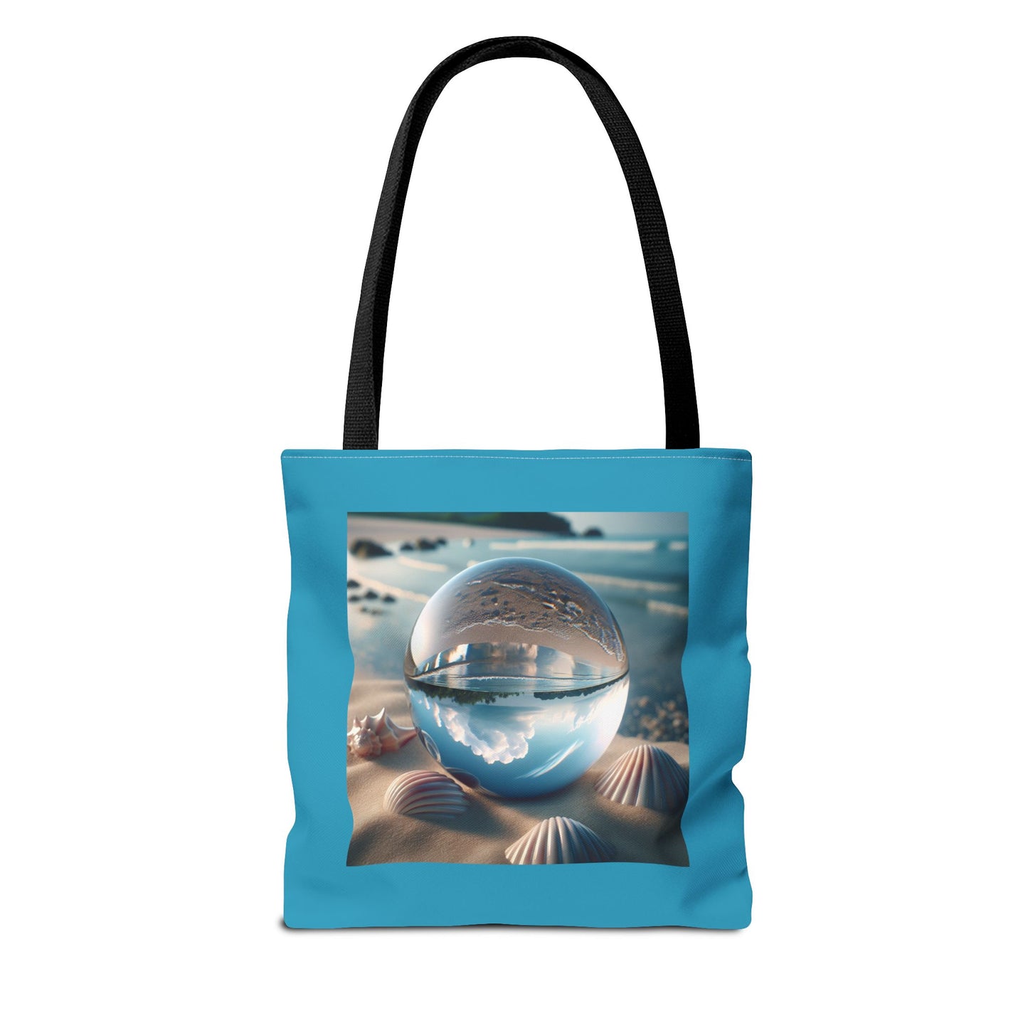 Crystal Ball With Shells Tote Bag - 3 Sizes
