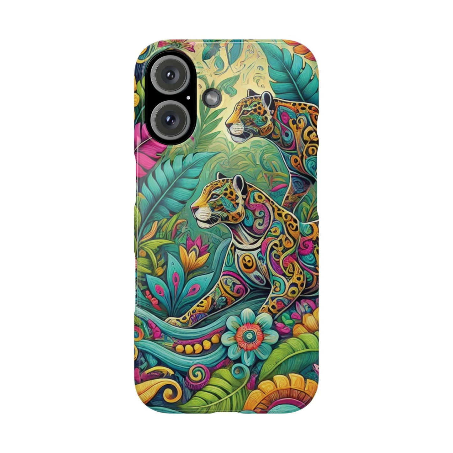 Slim Phone Cases - Jaguar Pop