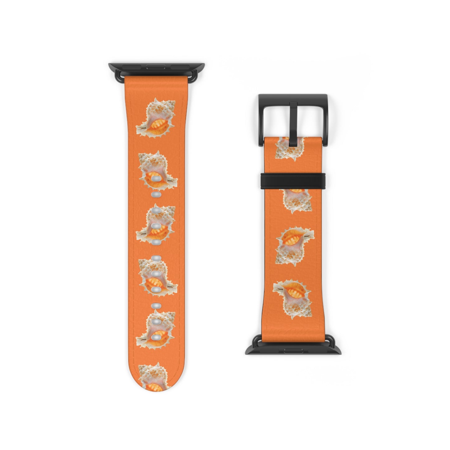 Apple Watch Band - Conch Seashell, crusta orange