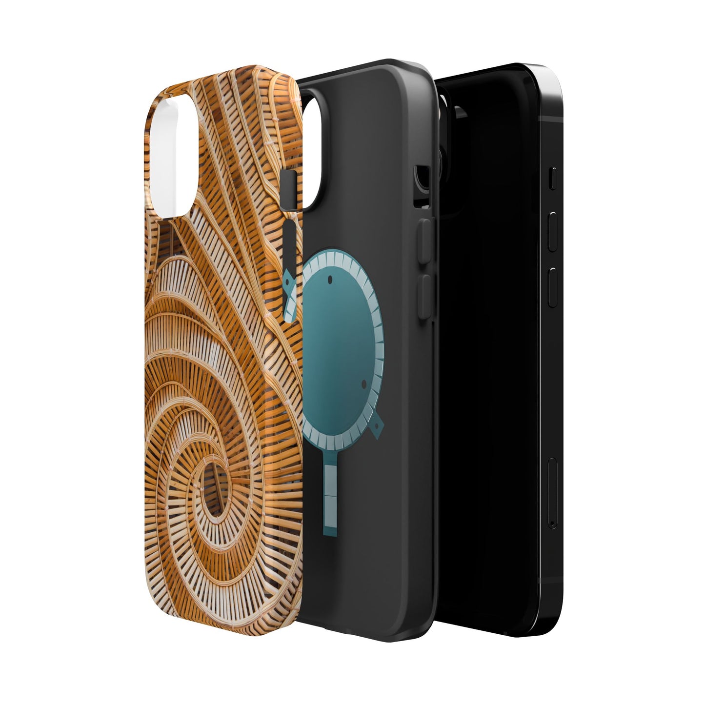 Magnetic Tough Cases, Natural Bamboo Spiral, Various Models