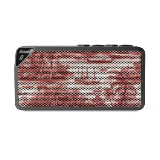 Jabba Bluetooth Speaker - Tropical Toile #1, russet