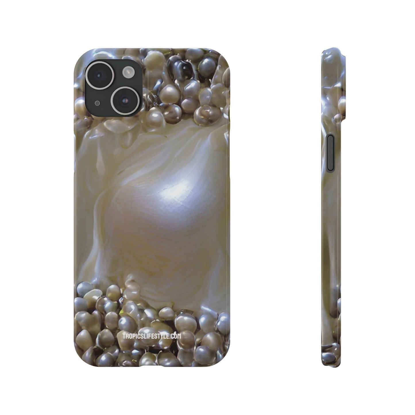 Slim Phone Cases - Natural Pearls Dream