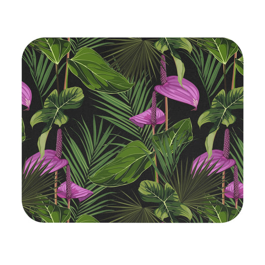 Mouse Pad (Rectangle) - Anthurium and Palm