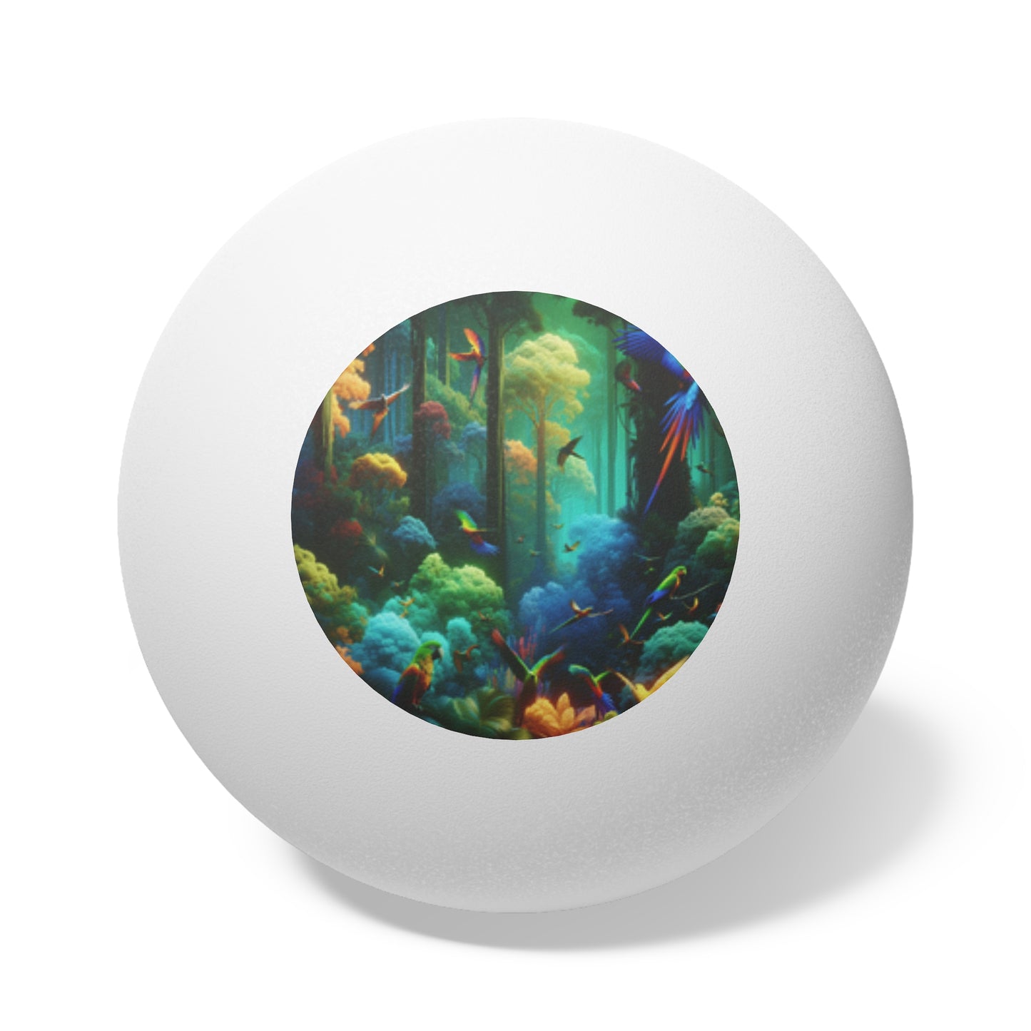 Tropical Paradise Ping Pong Balls - 6 Pack with Flight School