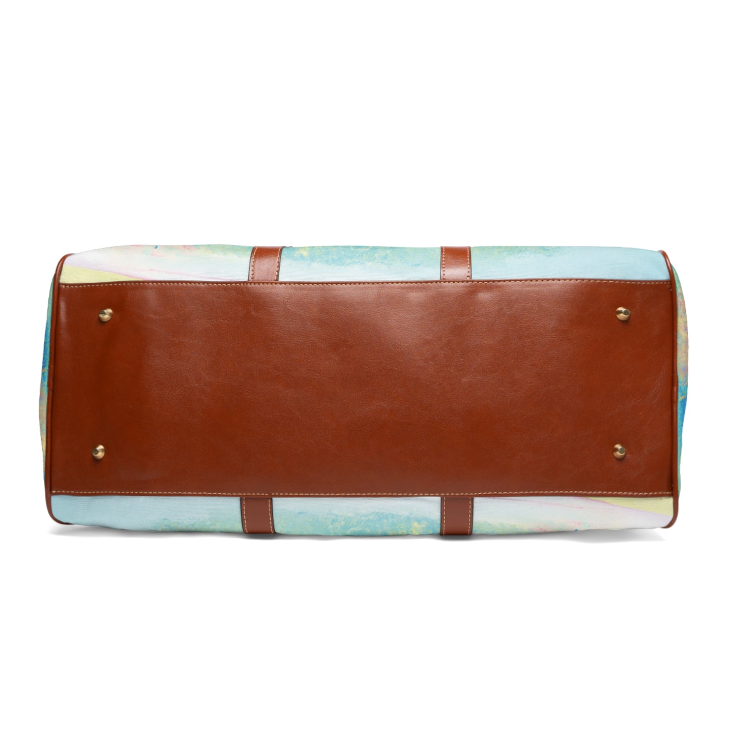 Tropical Waterproof Travel Bag - Perfect for Beach Getaways / Watercolor Beach