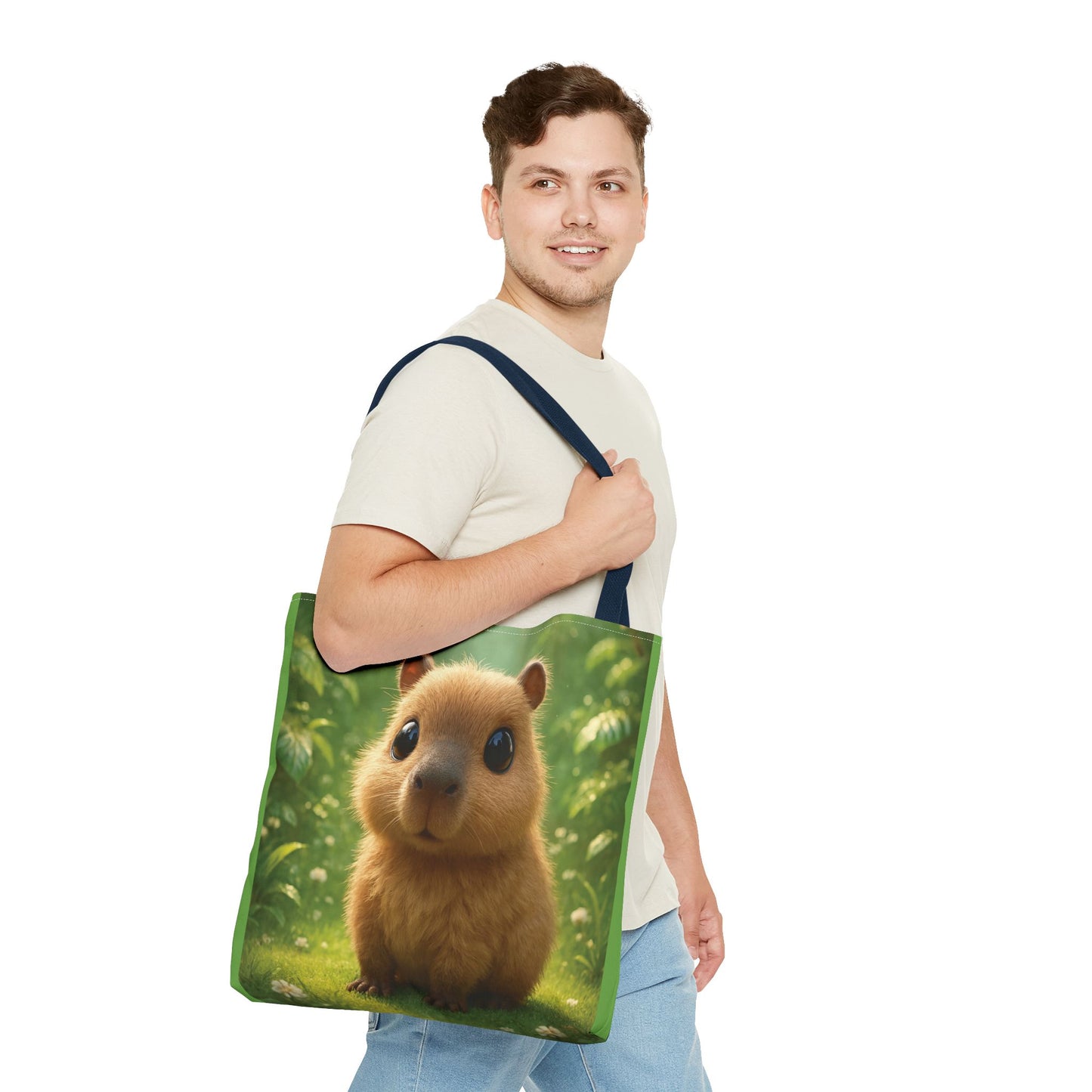 Baby Capybara Tote Bag - 3 Sizes